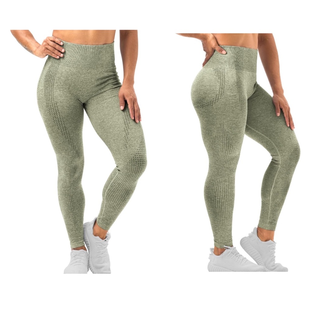 Army Green Seamless Leggings